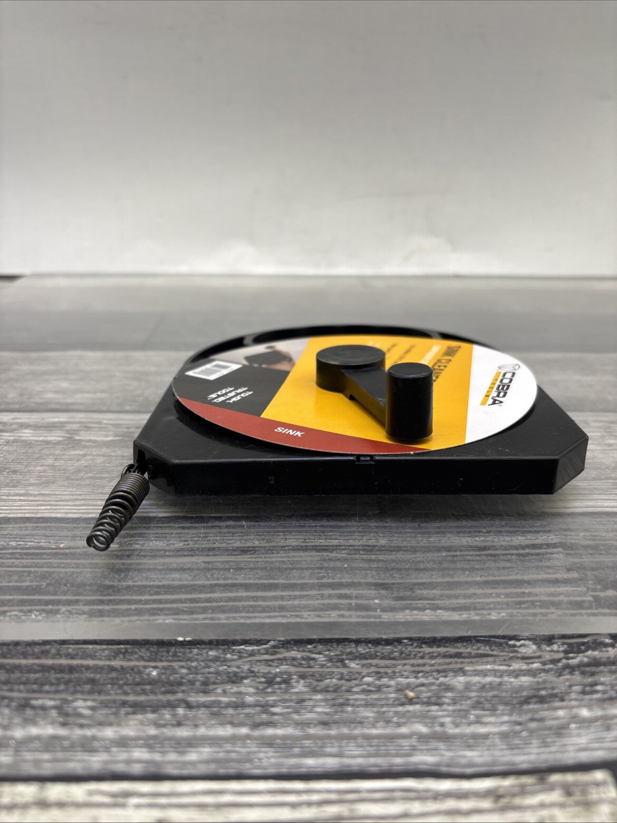 Cobra Tools, Sink Cleaner 20' L x 1/4" W Flat Steel Tape Sewer Rod Snake {35}