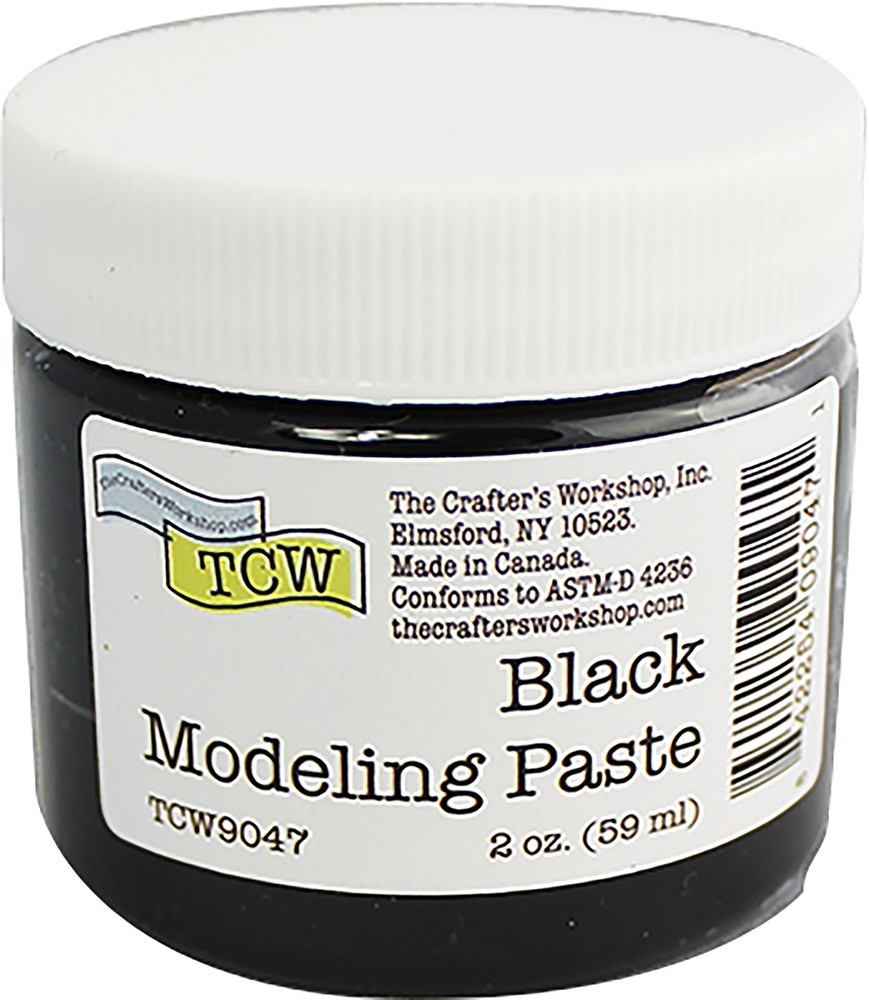 Crafter's Workshop Modeling Paste 2oz Black