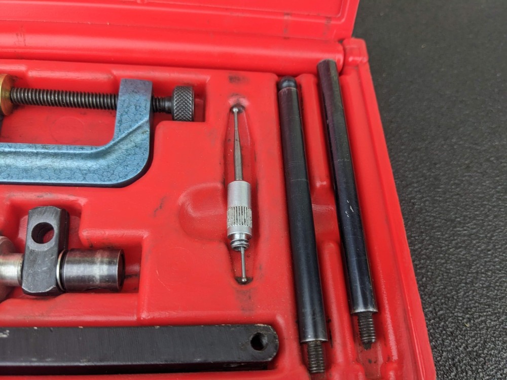 #bn722 Snap-On Tools Dial Test Set PMF 135 in Case