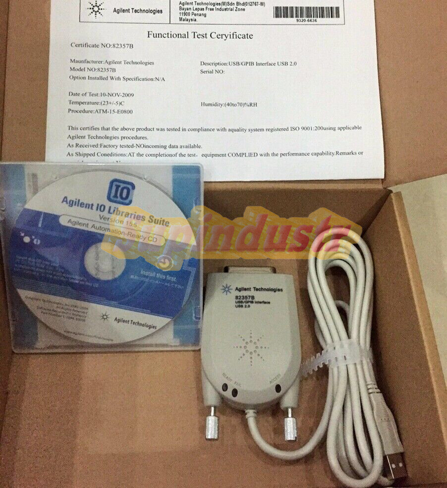 .1Pcs New Agilent 82357B USB/GPIB Interface High-Speed USB 2.0 with CD Driver