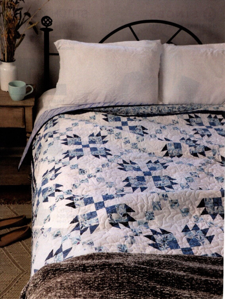 Silver Dreams Quilt Pattern Pieced KM