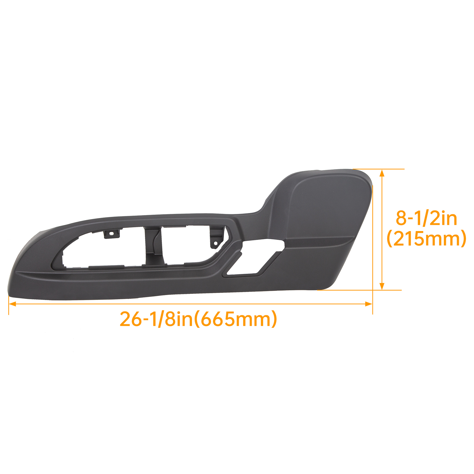 Driver Seat Track Cover Switch Bezel Trim For 2009-2017 Acadia Traverse Enclave