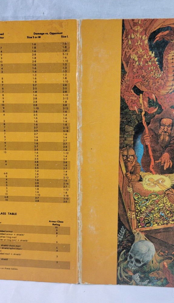 VTG Dungeon Master Tri-fold Screen, #9024, TSR Hobbies