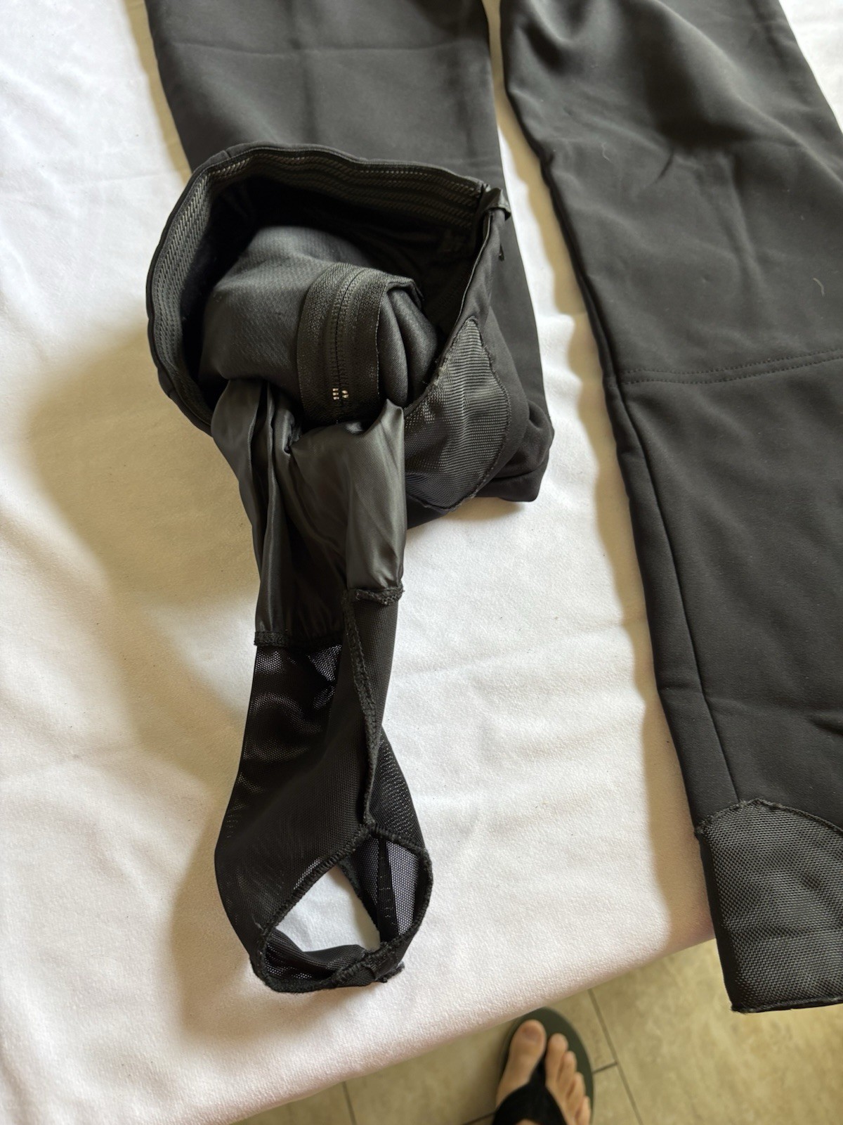 The North Face Womens Ski Pants Schoeller Softshell Black Small Petite