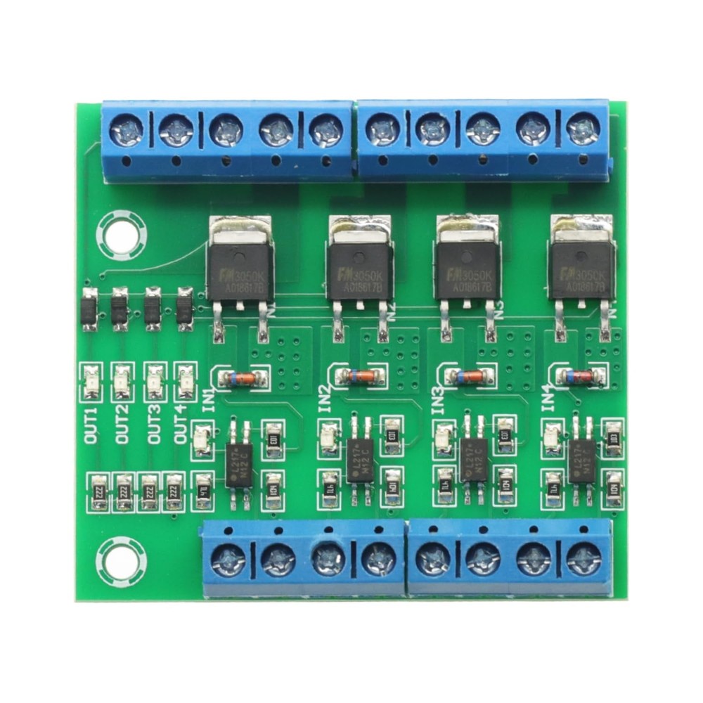 2 Pcs MOS FET F5305S 4 Channels Pulse Trigger Switch Controller PWM Input Ste...