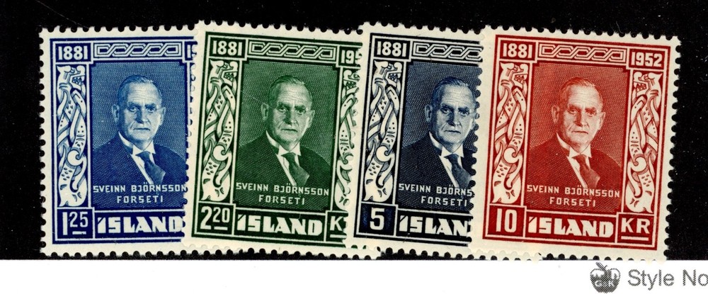 ICELAND-Complete Set  Scott #274-277