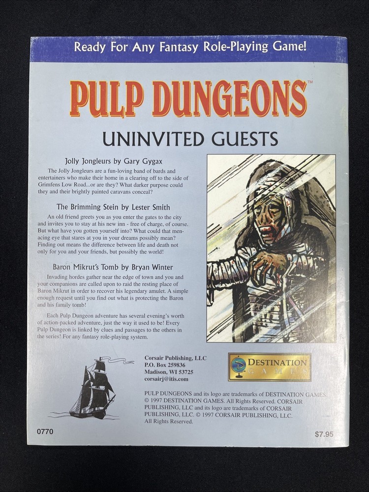 Destination RPG Uninvited Guests VG