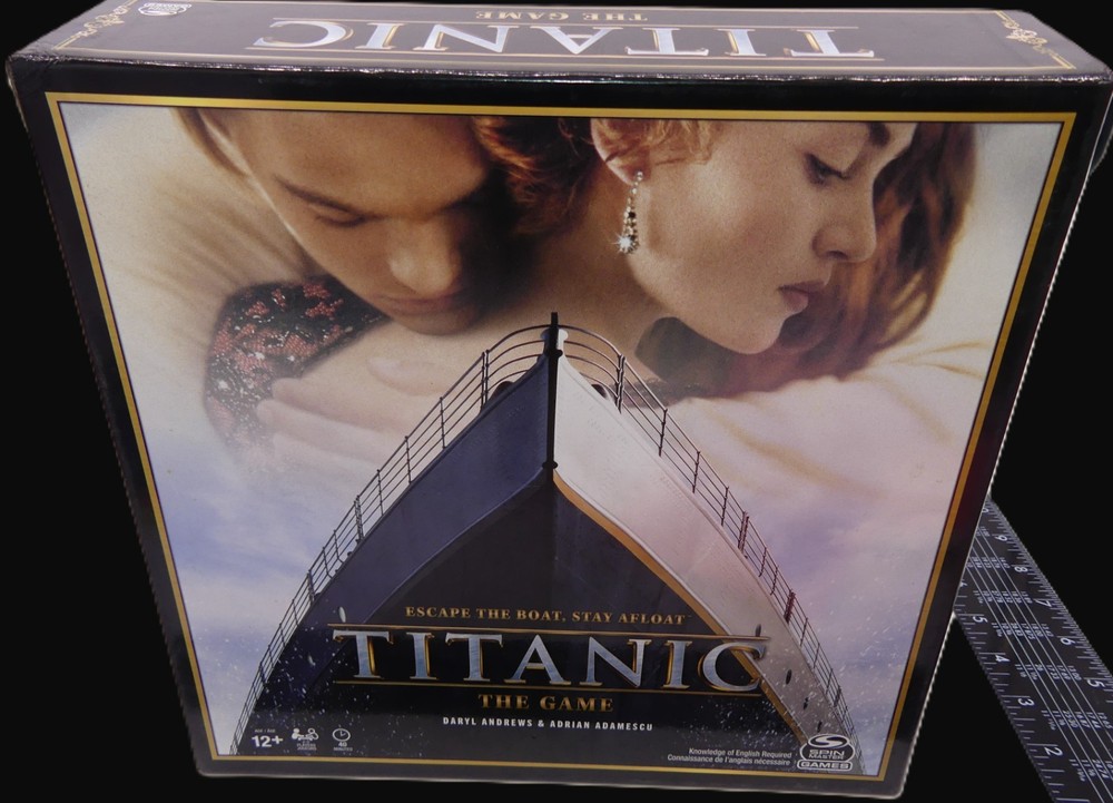 2020 Titanic The Game Instruction Manual Rules Part Only Spin Master