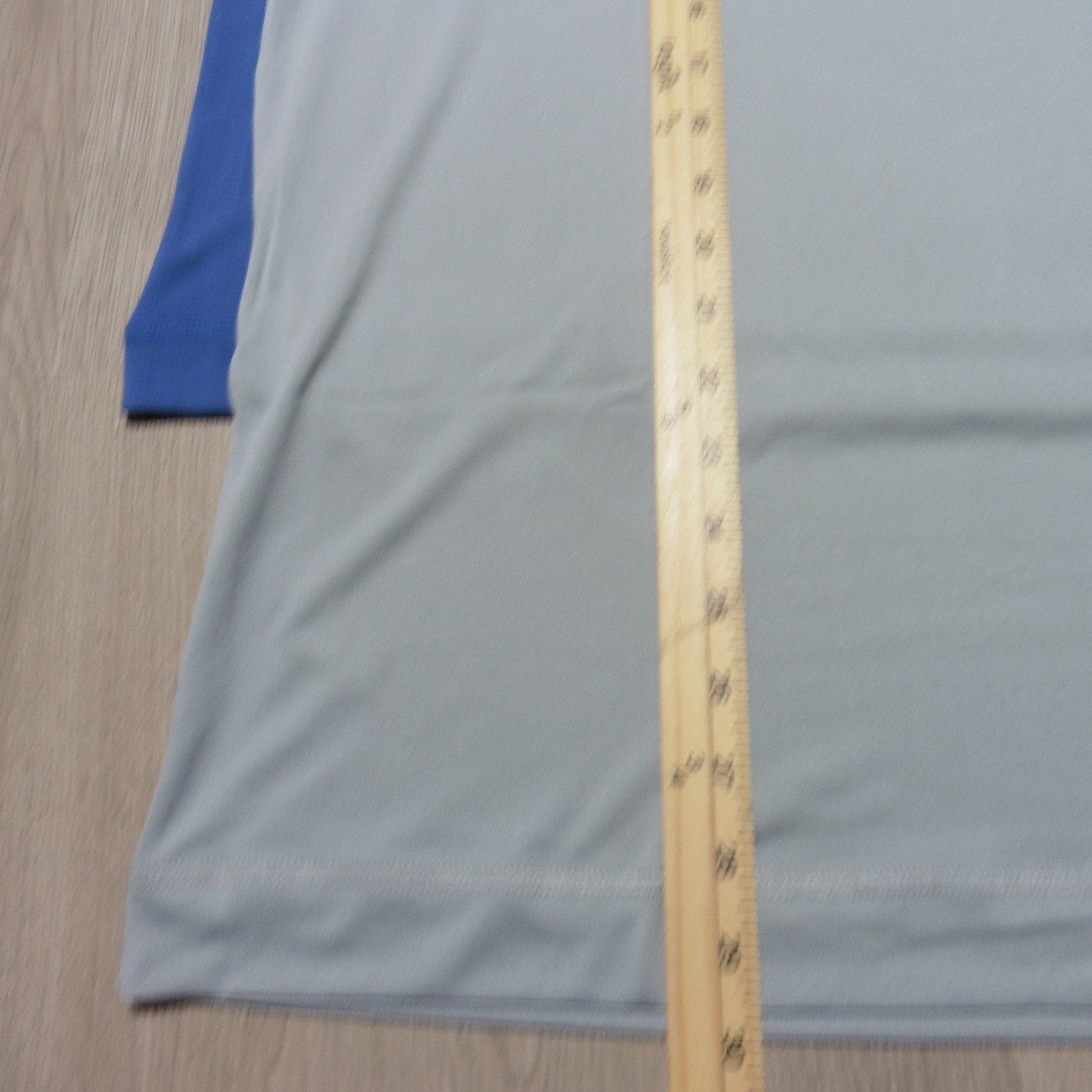 FOOTJOY Mens XL T SHIRT TRAINING WORKOUT GOLF POLYESTER GREY BLUE GREEN