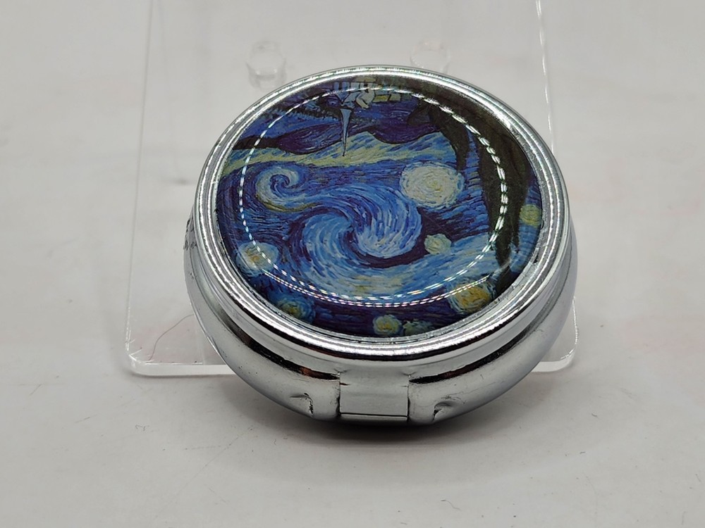 2-Van Gogh Starry Night Pill Boxes