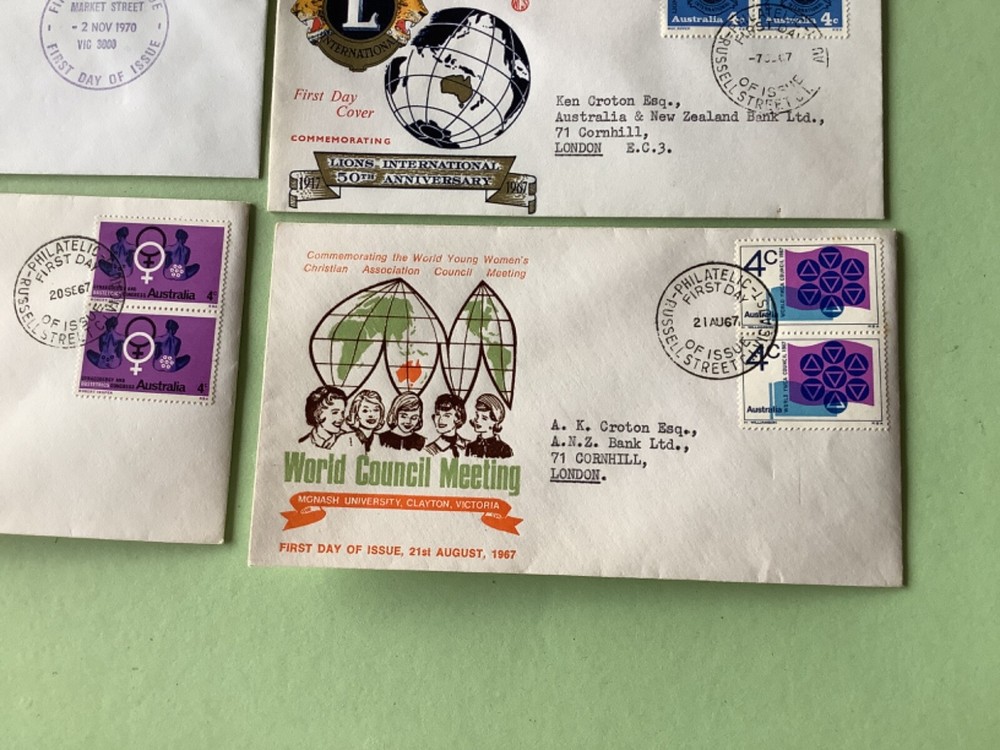 Australia covers 9 items Ref A1977