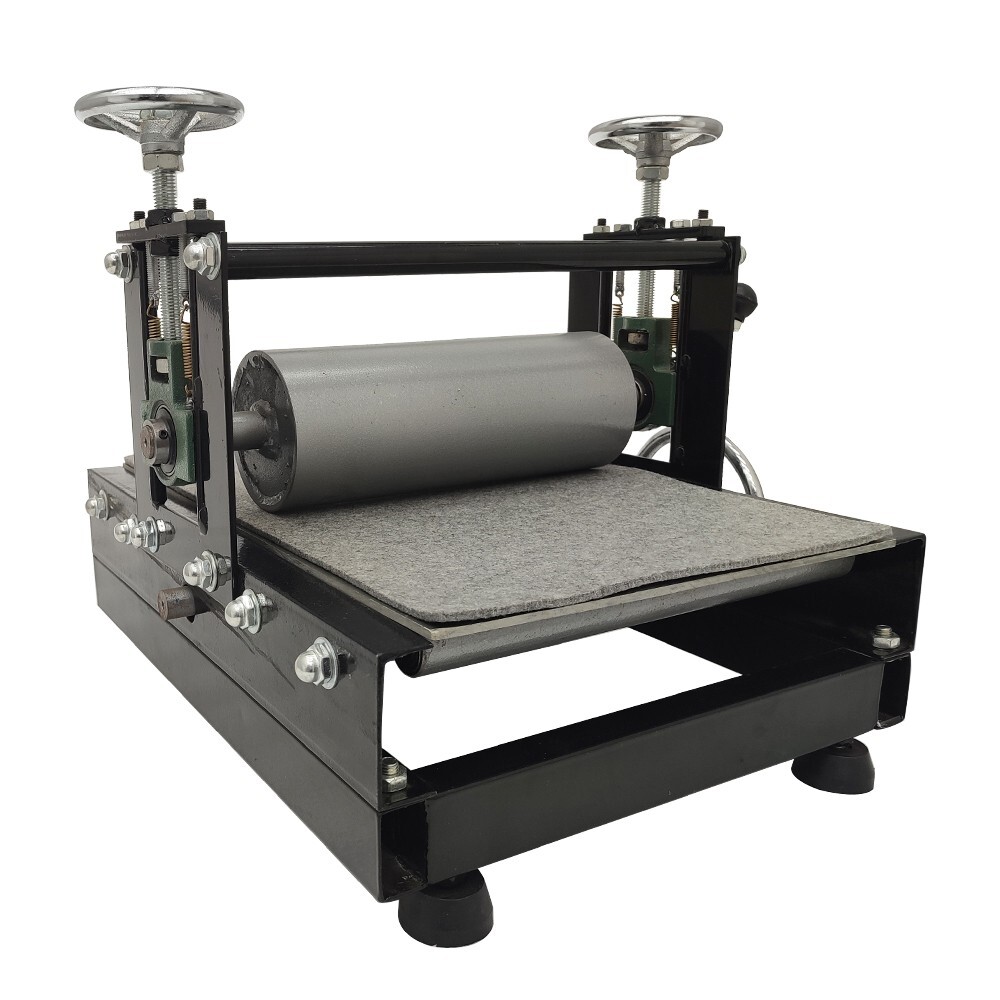 Manual Slab Roller for Printmaking Machine Relief Plate Make Heavy Duty