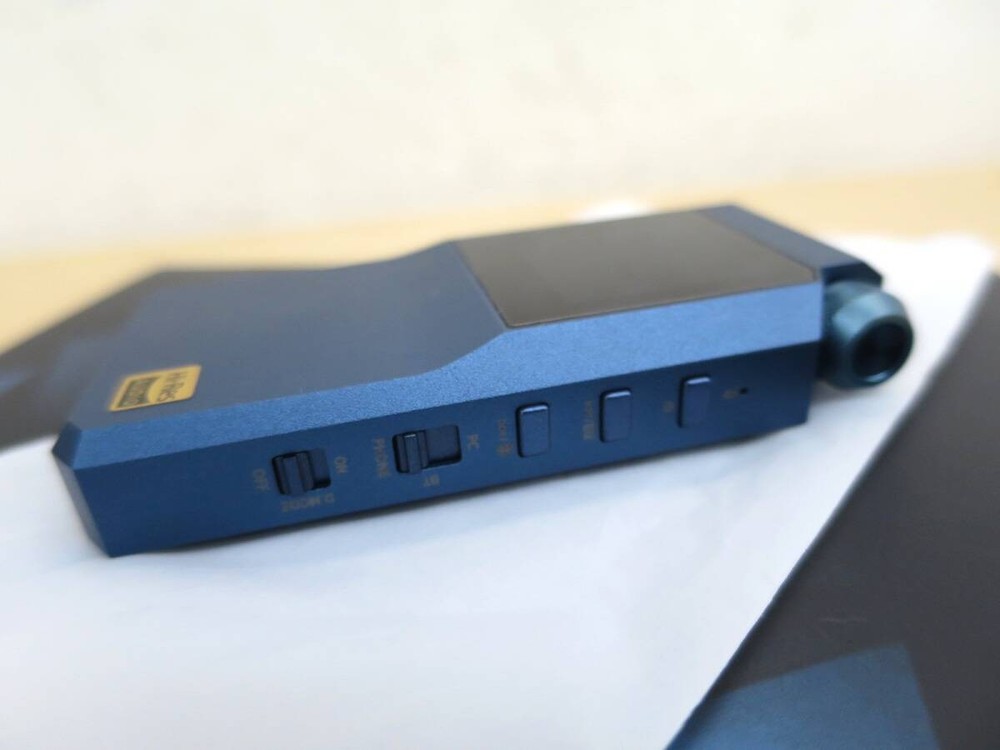 FiiO BTR17 Bluetooth Headphone Amplifier All Function Tested [Blue]