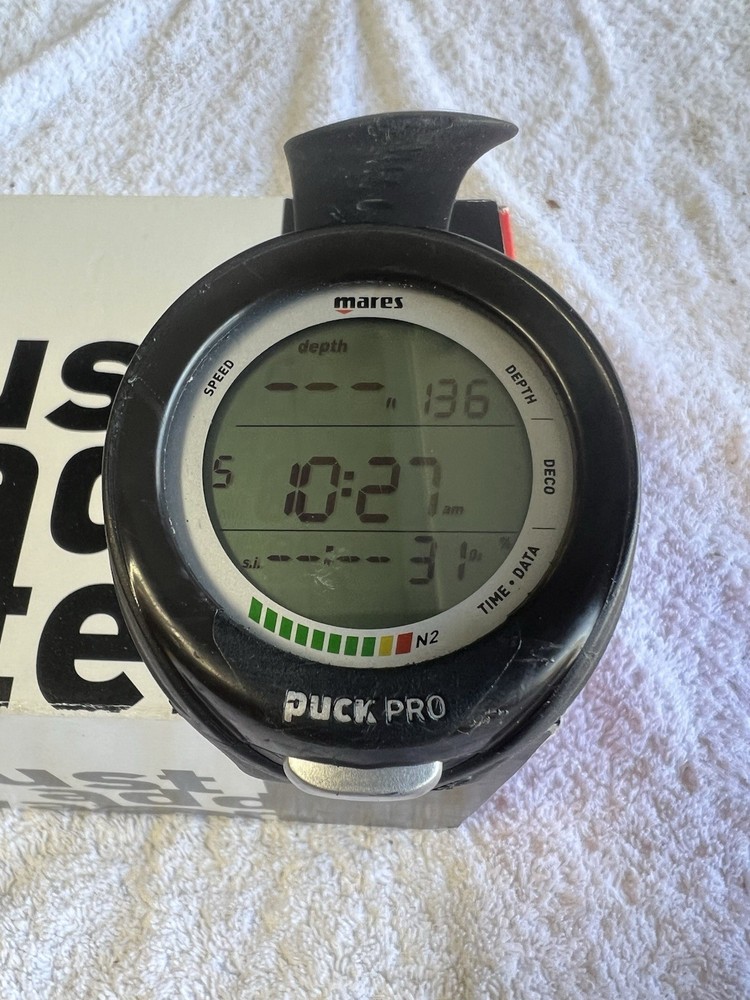 USED Mares Puck Pro Plus Scuba Dive Computer