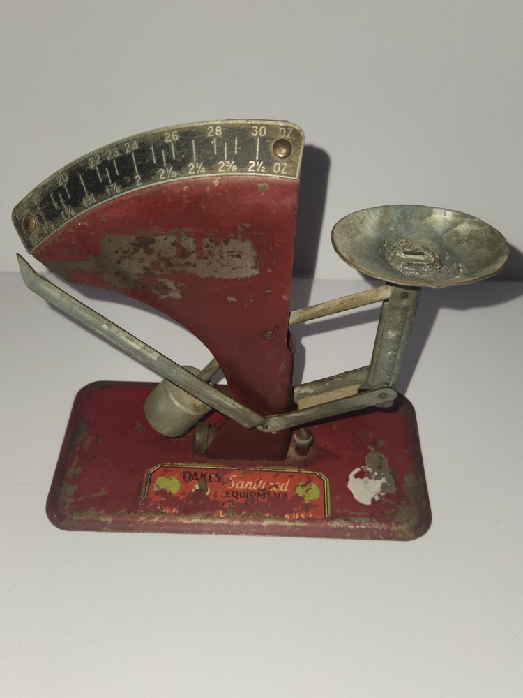 Antique Oakes poultry egg grading scale