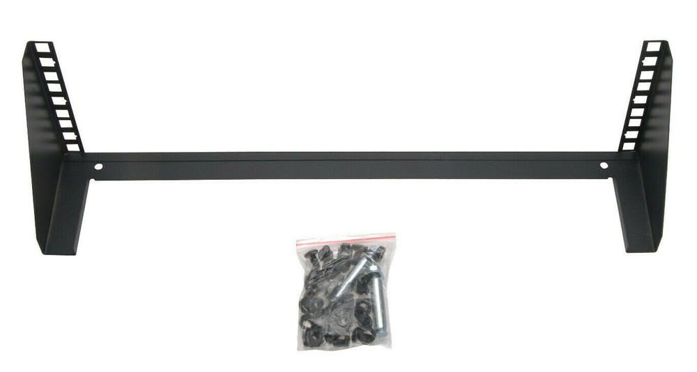 3U 19" Vertical Wall Mount Rack Wall Mountable Network Server Rack w/ Hardware