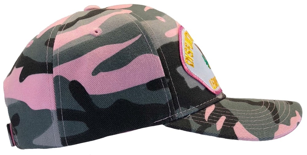 DYSFUNCTIONAL VETERAN Hat Pink Camo Ball Cap