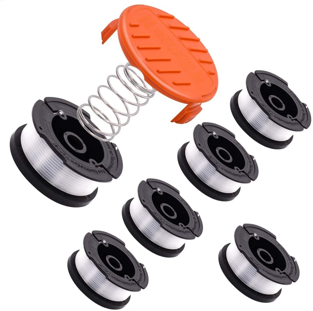 065 String Trimmer Line Replacement Spool Weed Eater Cap for Black and Decker