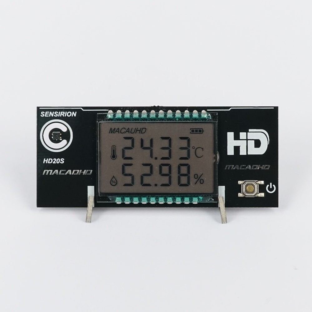 High Precision TemperatureThermometer Humidity Meter for Cigar Humidor Storage
