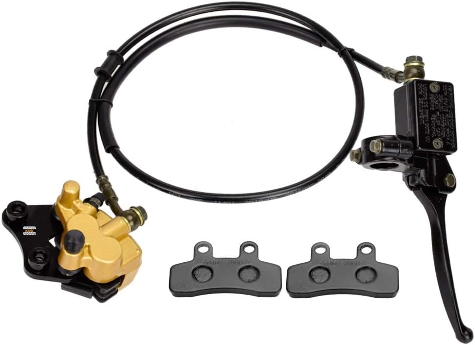 Front Disc Brake Master Cylinder Caliper Kit For 50cc 70cc 90cc SSR 110cc 125cc