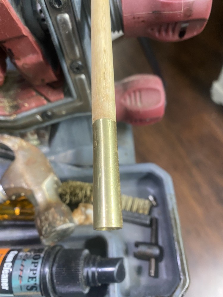 Dixie; Kentuckian Hickory Muzzleloader Ramrod, 36 3/4” X 3/8” Hickory.