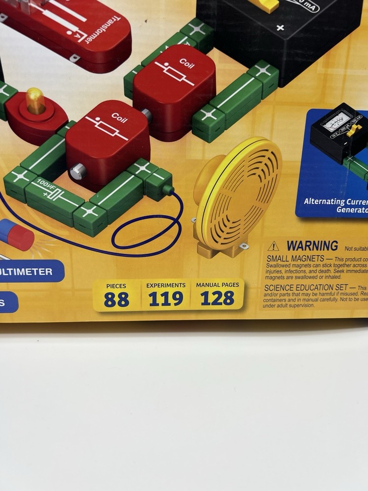 Thames and Kosmos Electricity master lab experiment kit 88 pcs 119 experiments