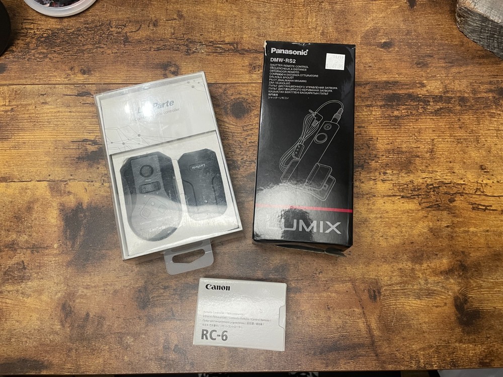 CAMERA GEAR *CHEAP* | Canon Panasonic LanParte | WIRELESS REMOTE CONTROLLERS