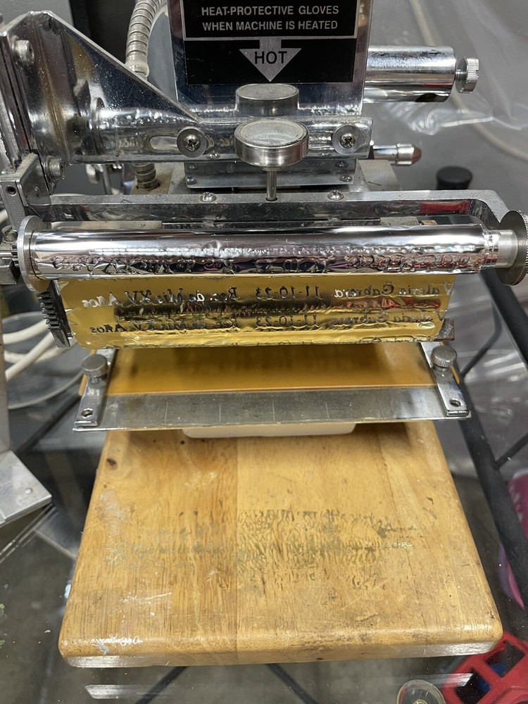SLE Hot Printer Model M 800-E