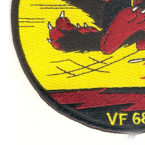 VF-681 Patch Devil And Black Cat