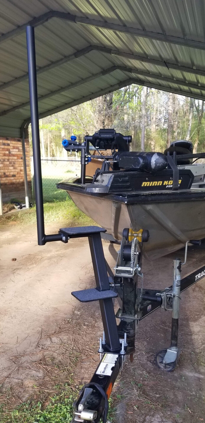 Omega Step Dual Step bass Boat Trailer Steps