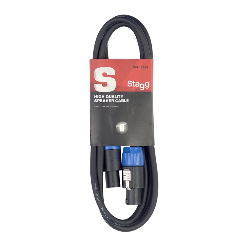 NEW Stagg Speaker Cable - Speakon/Speakon - 33'