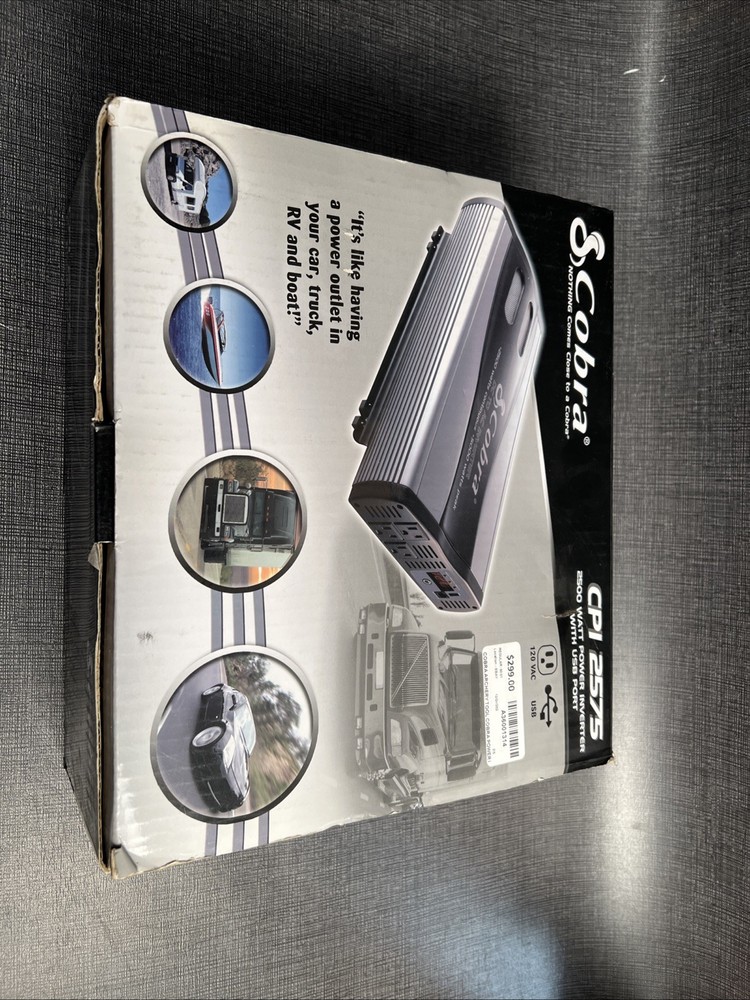 COBRA CPI 2575 APU, Inverter - Open Box