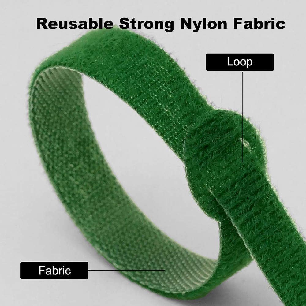 150PCS Cable Ties，4+6+8+10 Inch Reusable Cable Management, Multi-Purpose Adjusta
