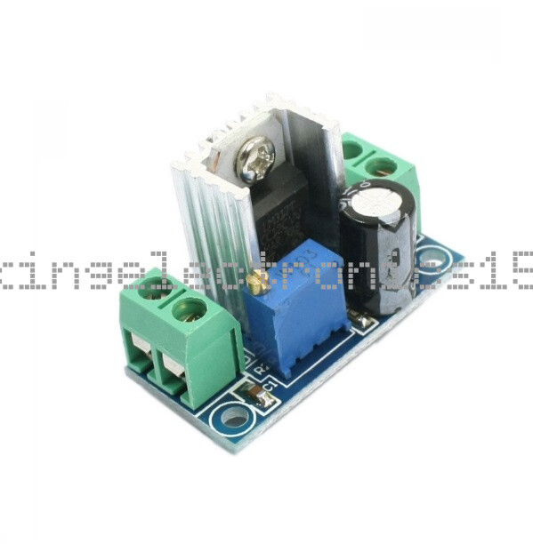 1X DC Linear Converter Buck Step Down LM317 Low Ripple Module Power Supply