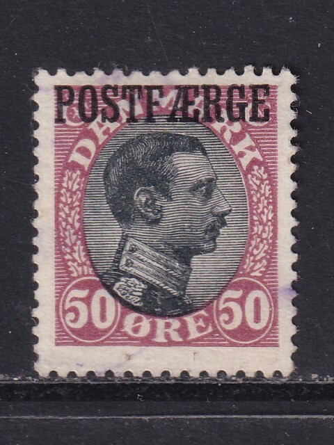 Denmark 1919 YV 119 signed CANC VF / CAT VALUE $340