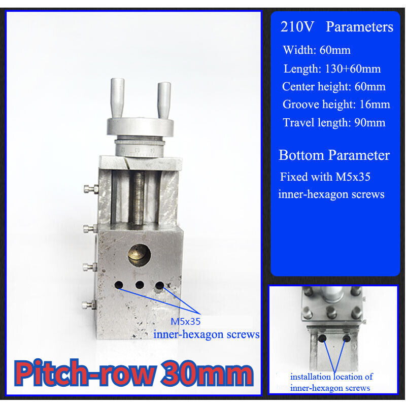 210V BV20 180V Lathe posts&holders Metric Tool Swing Bench Slide Compound