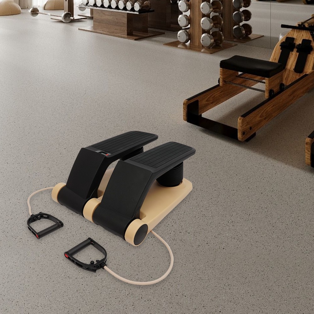LCD Display Twist Stepper Step Machine Portable Mini Twist Stepper 330.69 lbs