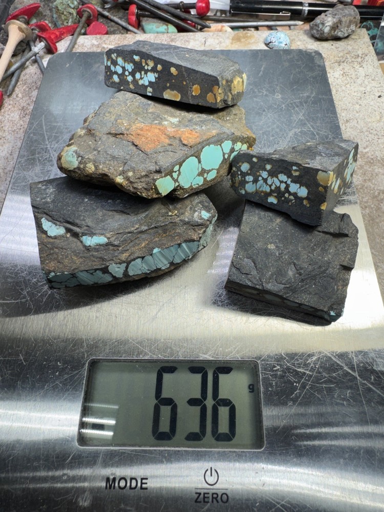 Natural Hubei turquoise Bamboo mountain