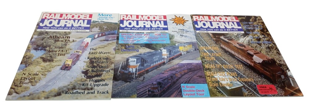 Railmodel Journal Magazine 11 Issues (1990)
