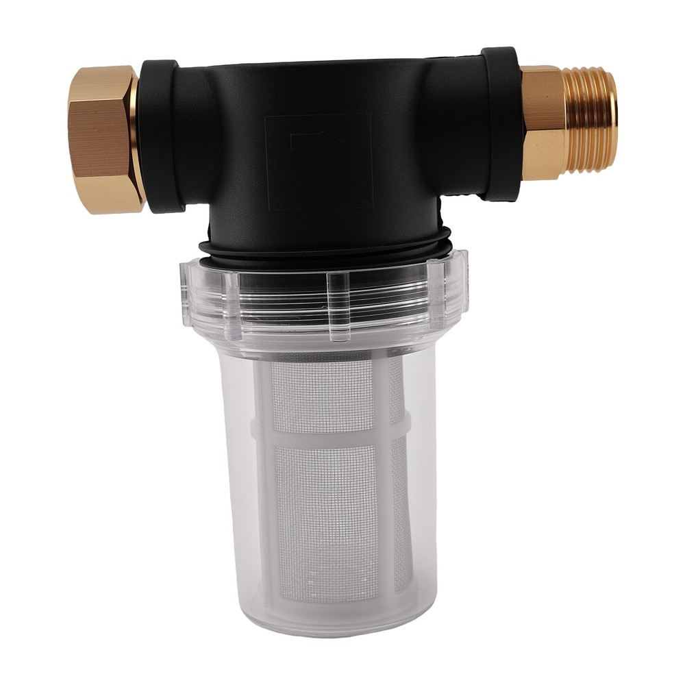 3/4" Inline Filter Brass Thread for Garden Hose Pressure Washer Cleaning