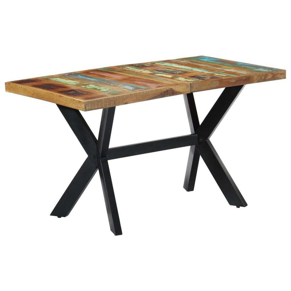 Dining Table Kitchen Table Dining Room Dinner Table Solid Mango Wood vidaXL