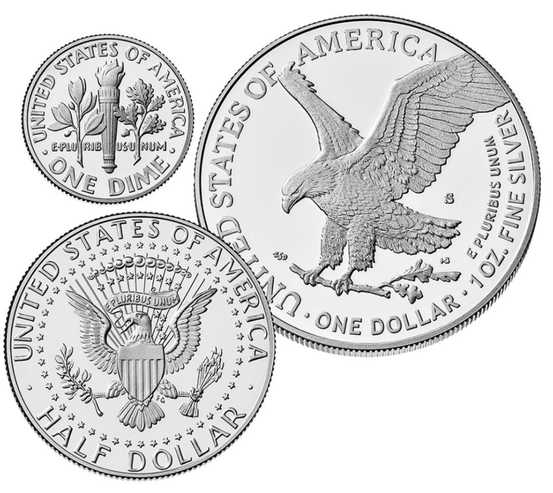 2024 - S Limited Edition Silver Proof Set With Original Box & COA. #C1630