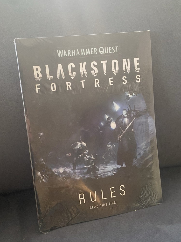 Blackstone Fortress Rules Pack-Rulebook-Datasheets-Background-Warhammer Quest