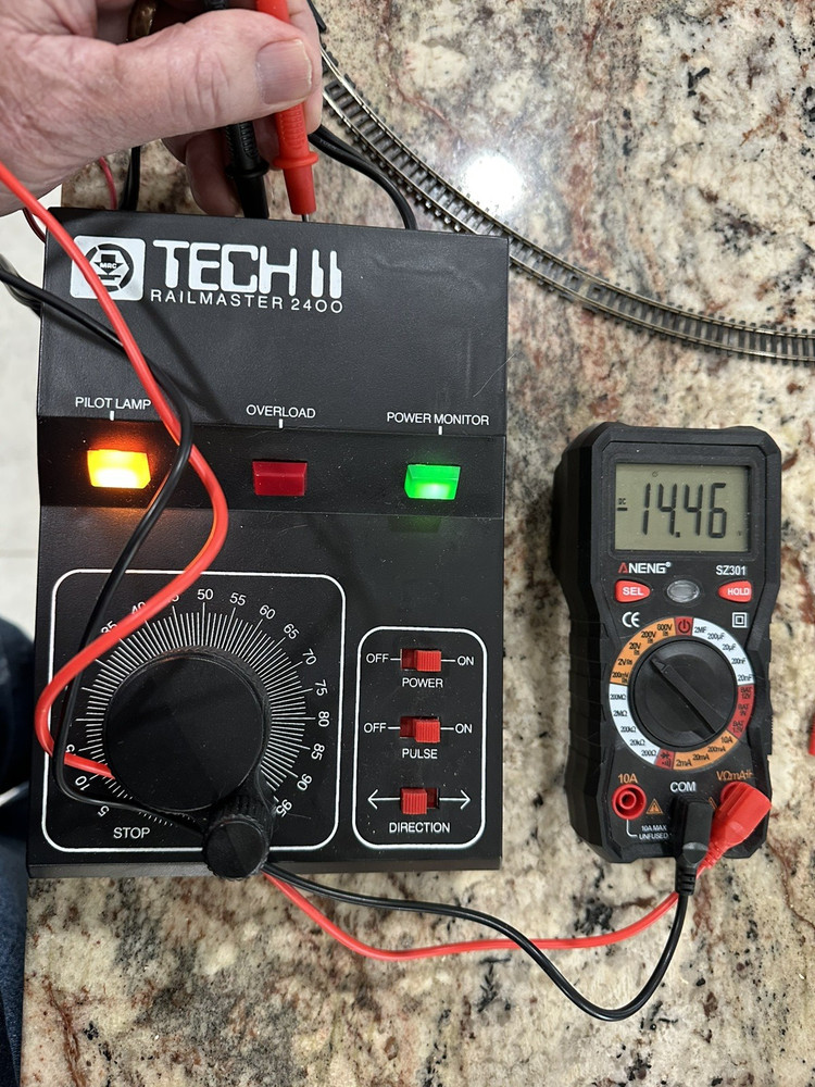 MRC Tech ll Railmaster 2400 transformer
