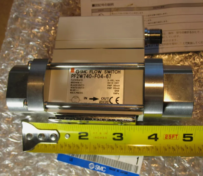 SMC water flow switch PF2W740-F04-67