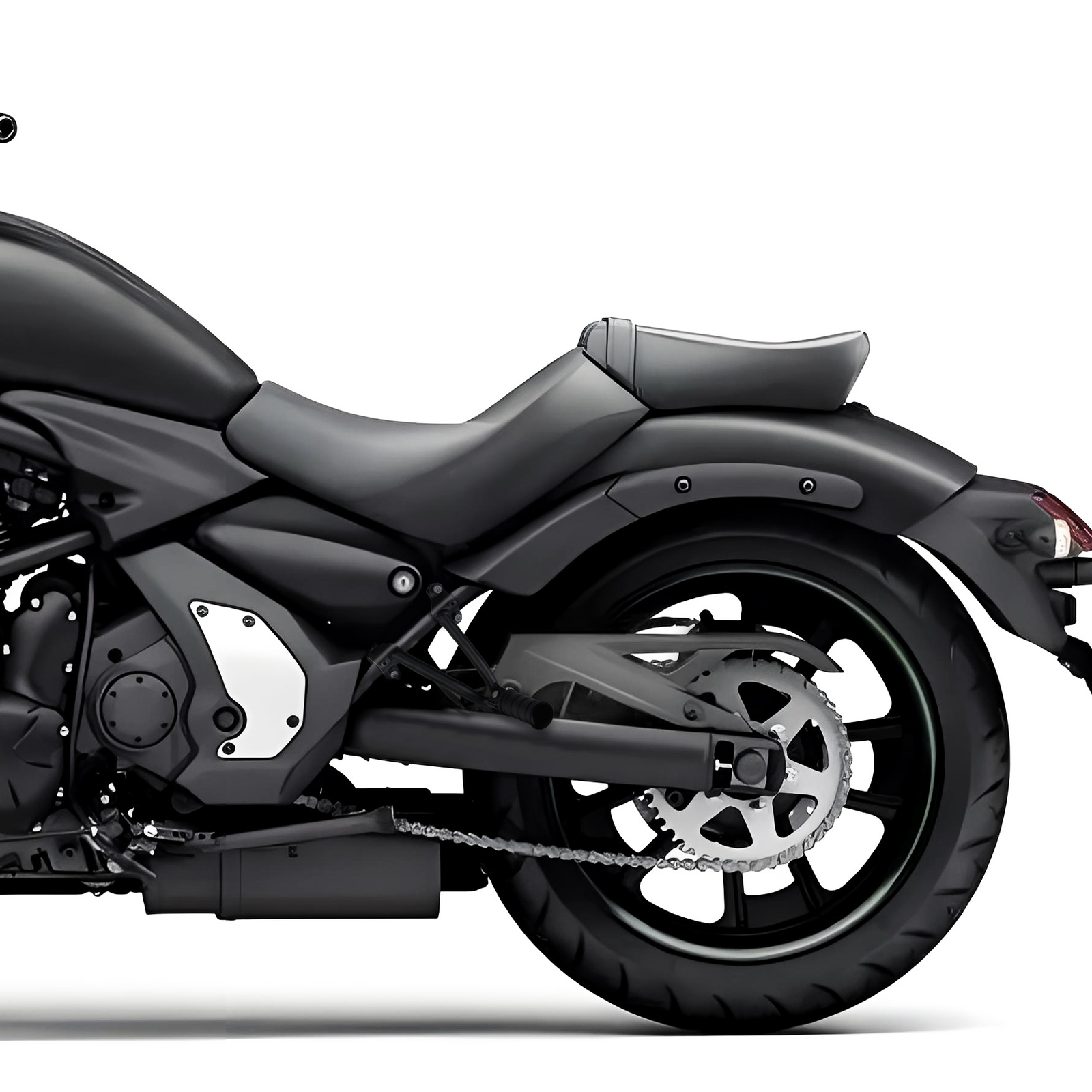 Rear Passenger Pillion Seat & Footpegs Fit For Kawasaki Vulcan S 650 2015-2024