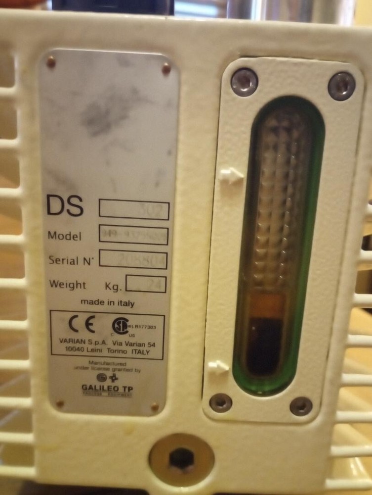 Rebuilt Varian DS302 Rotary Vacuum Pump