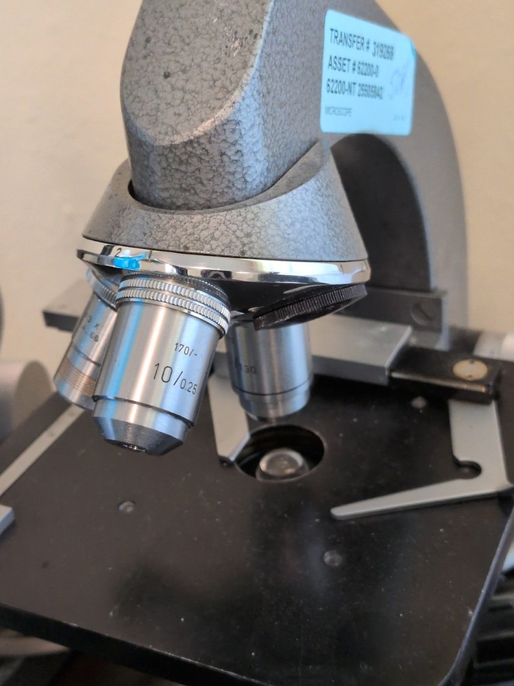 Lot Of 4eitz microscope ( Light Will Not Come On )