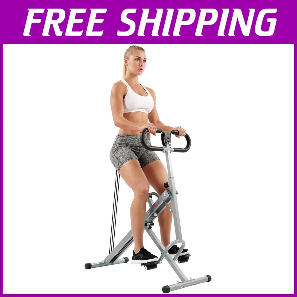 Customizable Squat Angle Options, Row-N-Ride Glute Trainer