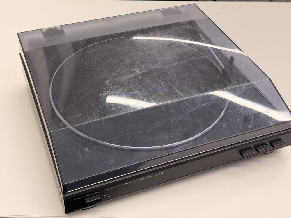 WORKING Audio-Technica AT-PL50 Automatic Turntable (SEE VIDEO!)
